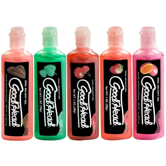 Goodhead One Shots 5 Flavors Doc Johnson Novelties Vibrators