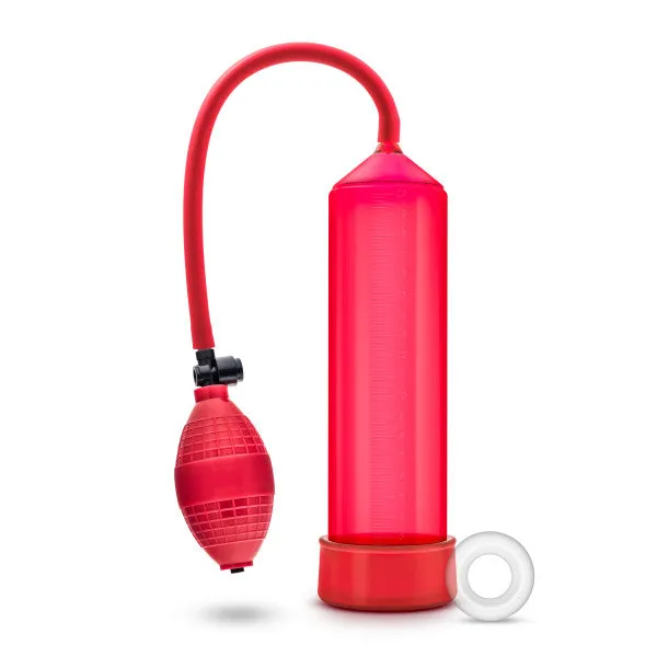 Male Sex Toys Blush Novelties Performance 101 Red Starter Series Pump