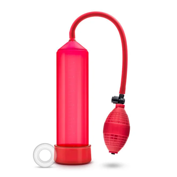Male Sex Toys Blush Novelties Performance 101 Red Starter Series Pump