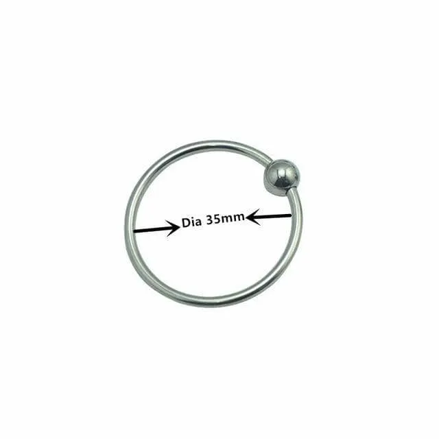 Male Sex Toys SxLife Official Stainless Steel Head Glans With Pressure Joy Ball Erection