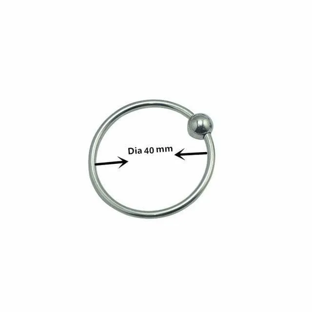 Male Sex Toys SxLife Official Stainless Steel Head Glans With Pressure Joy Ball Erection