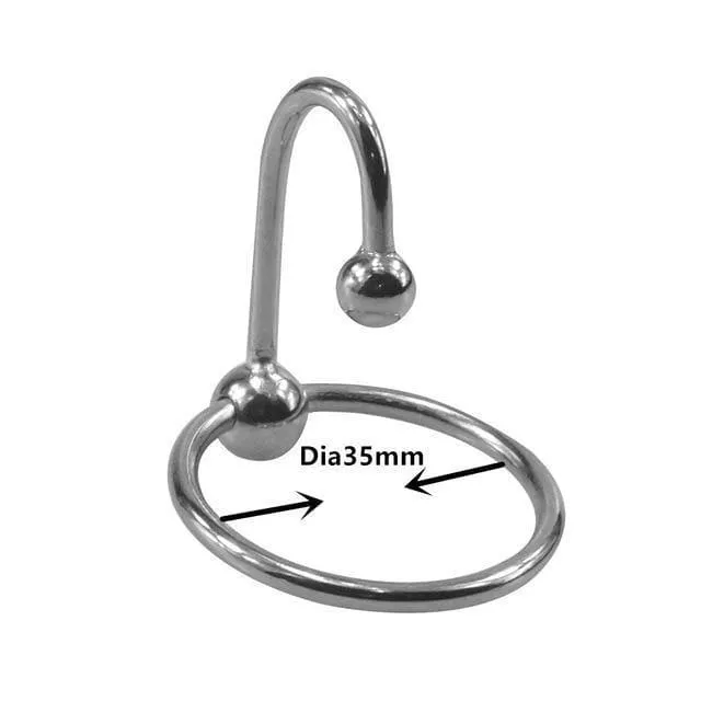 Male Sex Toys SxLife Official Stainless Steel Head Glans With Pressure Joy Ball Erection