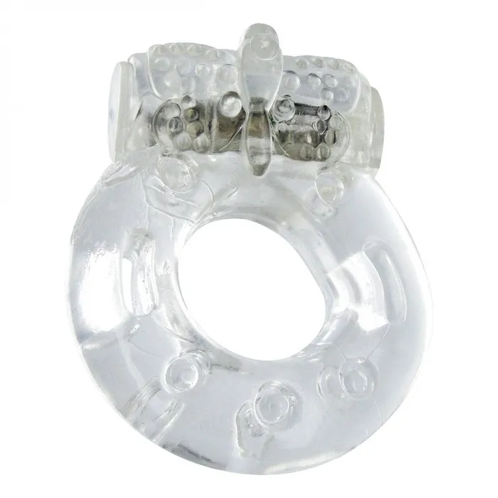 Male Sex Toys TRINITY VIBES Platinum Orgasmic Vibrating Cockring