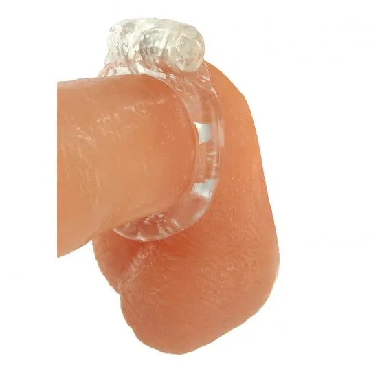 Male Sex Toys TRINITY VIBES Platinum Orgasmic Vibrating Cockring