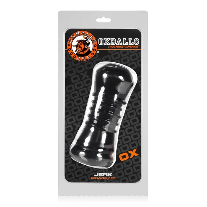 OXBALLS Anal Jerk JackOff Toy Atomic Jock Black