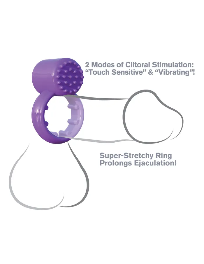 Pipedream Products Fantasy CRingz Sensual Touch Love Ring Vibrators