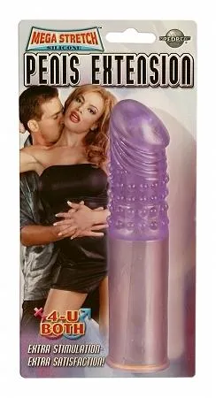 Pipedream Products Male Sex Toys Mega Stretch Penis Extension Purple