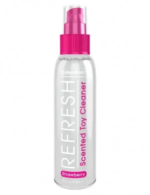 Pipedream Products Refresh Toy Cleaner 4 Oz Strawberry Vibrators