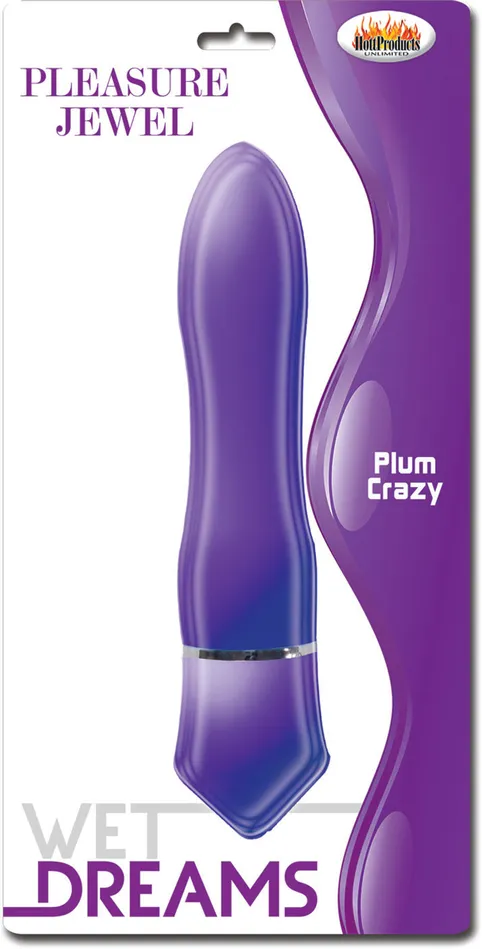 Pleasure Jewel Vibrator Purple HOTT Products Vibrators