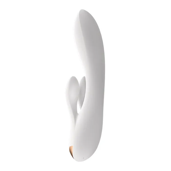 Satisfyer Vibrators Satisfyer Double Flex App Rabbit Vibrator White