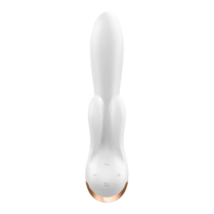 Satisfyer Vibrators Satisfyer Double Flex App Rabbit Vibrator White