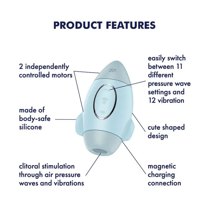 Satisfyer Vibrators Satisfyer Mission Control 