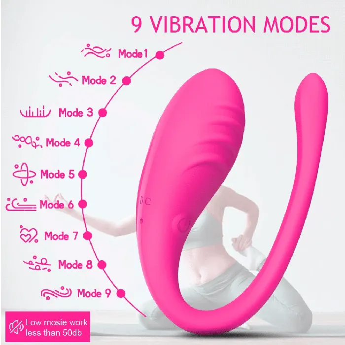 SxLife Official Couples 9 Speed APP Controlled Vaginal Vibrators G Spot Anal Vibrating Egg Massager Wearable Stimulator Adult Sex Toys for Women Couples