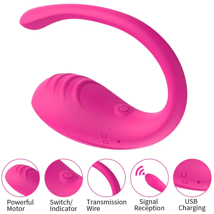 SxLife Official Couples 9 Speed APP Controlled Vaginal Vibrators G Spot Anal Vibrating Egg Massager Wearable Stimulator Adult Sex Toys for Women Couples