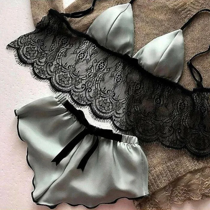 SxLife Official Vibrators Women Sexy Silk Satin Lingerie