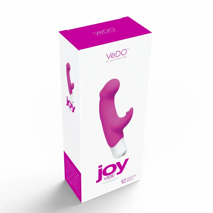 Vedo Vibrators Vedo Joy Mini Vibrator Hot In Bed Pink