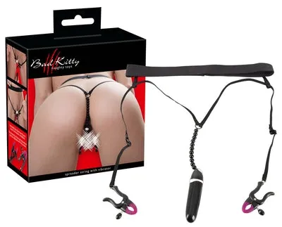 Vibrant Vibes Australia Quality Sex Toys Great Prices Female Sex Toys Bad Kitty Spreader String with Vibrator Vibrant Vibes Australia Quality Sex Toys Great Prices Female Sex Toys Bad Kitty Spreader String with Vibrator