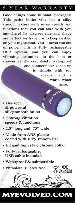Vibrators Evolved Novelties Petite Purple Passion