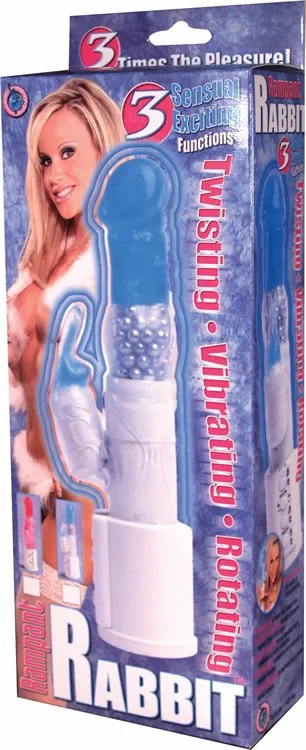 Vibrators Nasstoys Rampant Rabbit Blue