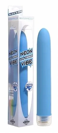 Vibrators Pipedream Products Neon Luv Touch Vibrator Blue