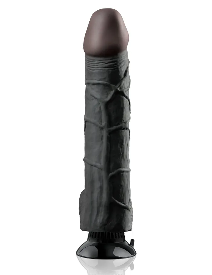 Vibrators Pipedream Products Real Feel Deluxe 12 Black 12in