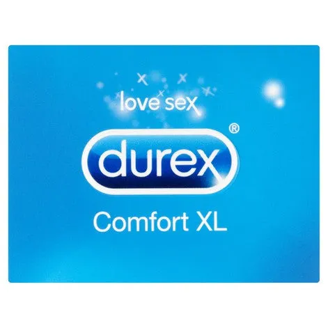 50 Durex Comfort XL Condoms Pleasuremalta Male Sex Toys