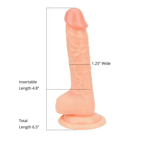 Dildos Loving Joy Realistic Dildo with Balls and Suction Cup 6 inch Loving Joy Dildos Loving Joy Realistic Dildo with Balls and Suction Cup 6 inch Loving Joy