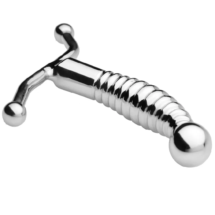 Female Sex Toys METALHARD ENORME INSERTABILE ANALE IN METALLO METAL HARD