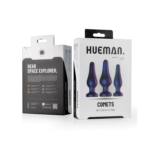 Hueman Comets Progressive Butt Plug Set Anal