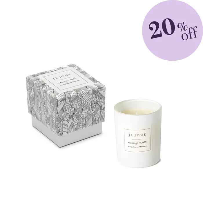 Je Joue Je Joue Luxury Massage Candle Ylang Ylang Mandarin Couples