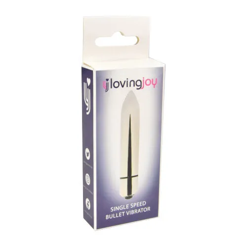 Loving Joy Loving Joy Single Speed Silver Bullet Vibrator Female Sex Toys