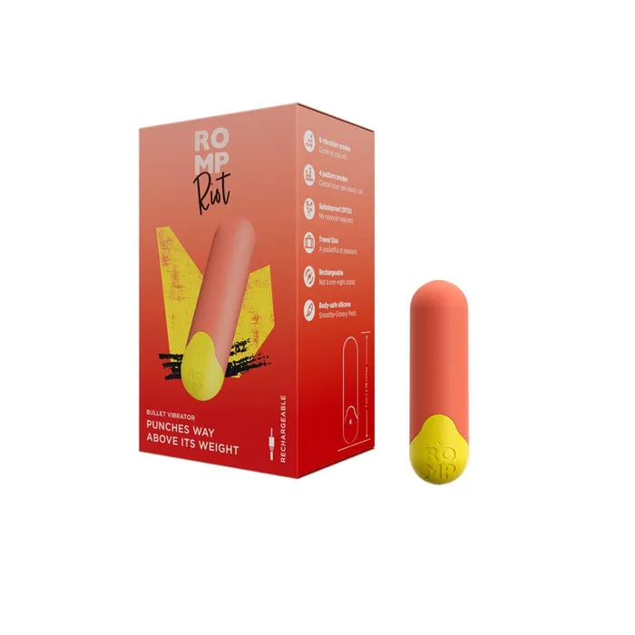 Riot Bullet Vibrator Romp Female Sex Toys
