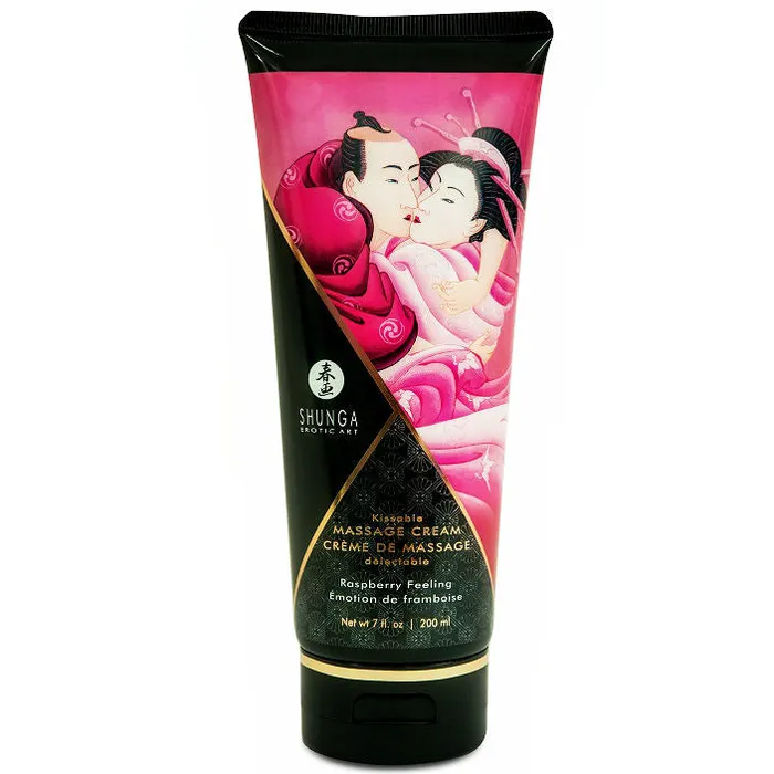 SHUNGA MASSAGE CREAM Vibrators SHUNGA CREMA DA MASSAGGIO EMOZIONE KISSABLE LAMPONE 200ML SHUNGA MASSAGE CREAM Vibrators SHUNGA CREMA DA MASSAGGIO EMOZIONE KISSABLE LAMPONE 200ML