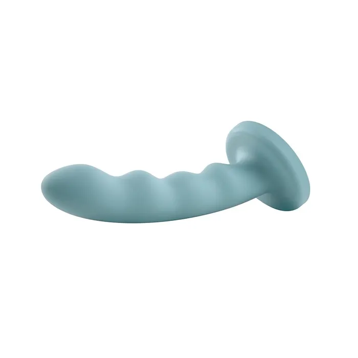 Sportsheets Dildos 8 Curved n Rippled Silicone Dildo