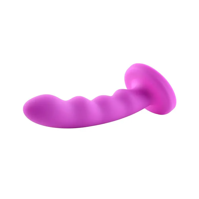 Sportsheets Dildos 8 Curved n Rippled Silicone Dildo