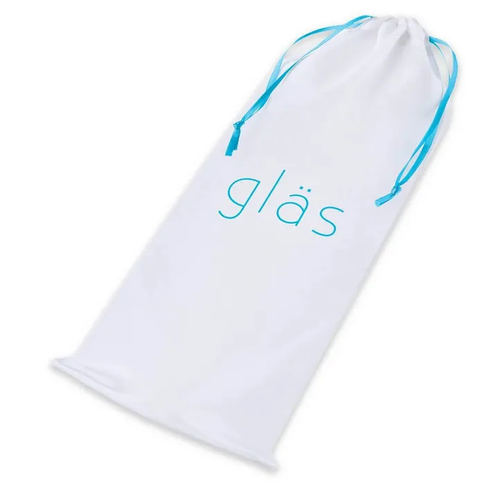 8 Glass Ribbed GSpot Glas Female Sex Toys