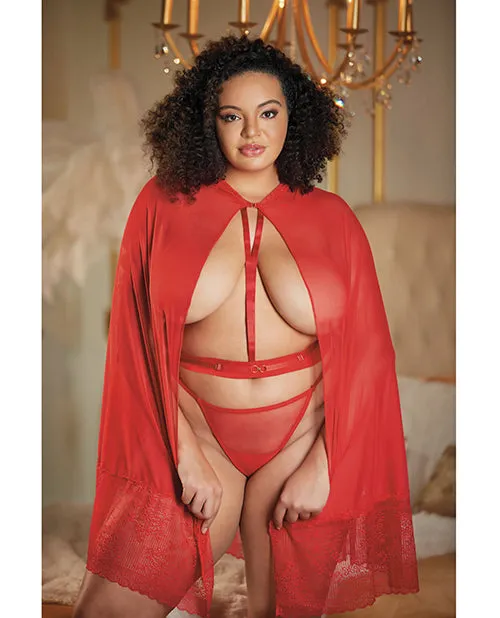 Anal Allure Lingerie Allure Lace Mesh Cape Wattached Waist Belt gstring Not Included Black Qn Anal Allure Lingerie Allure Lace Mesh Cape Wattached Waist Belt gstring Not Included Black Qn