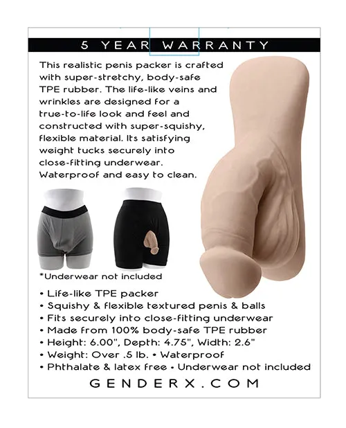 Anal Gender X 4 Packer Evolved Anal Gender X 4 Packer Evolved
