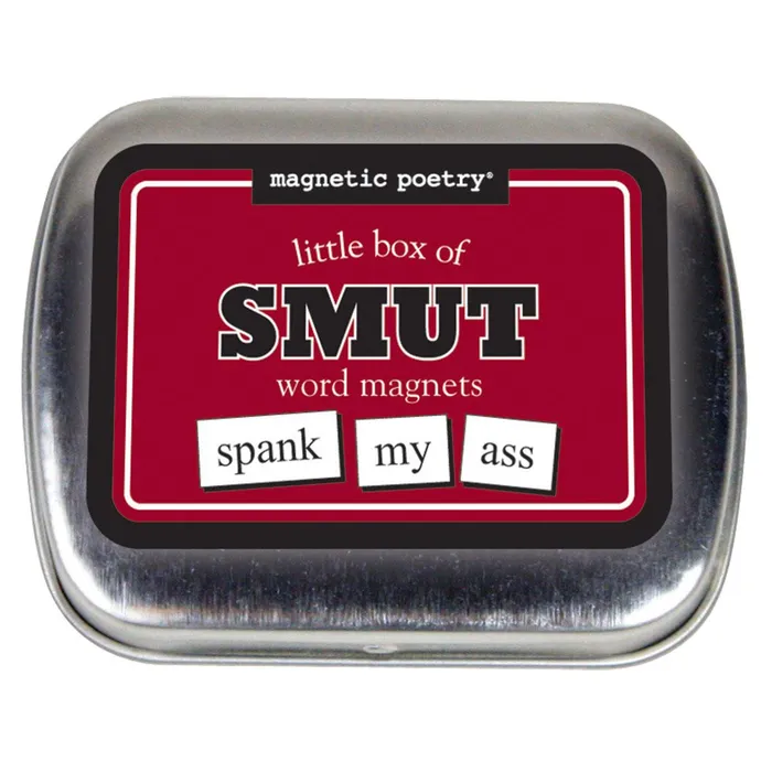 Anal Little Box of Smut Word Magnets Magnetic Poetry