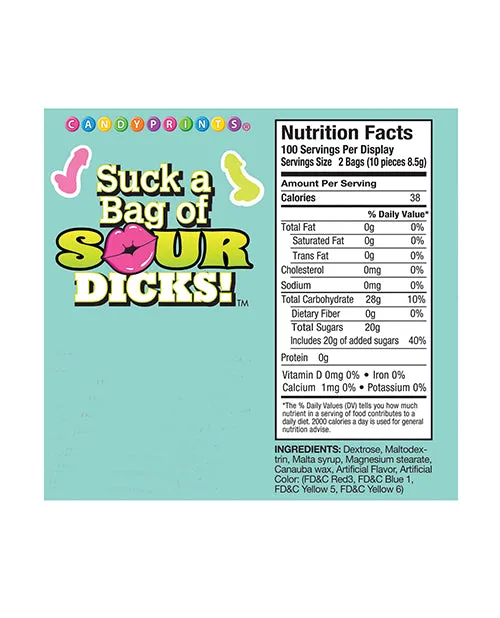 Anal Little Genie Suck a Bag of Sour Dicks 100 pc Bag