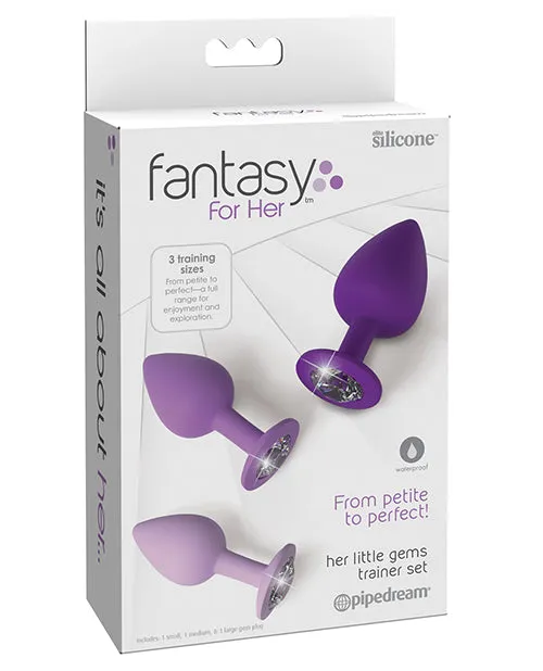 Anal Pipedream Fantasy For Her Little Gems Trainer Set
