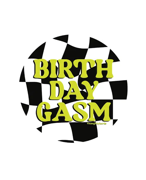 Birthdaygasm Naughty Sticker Pack Of 3 Kush Kards Anal