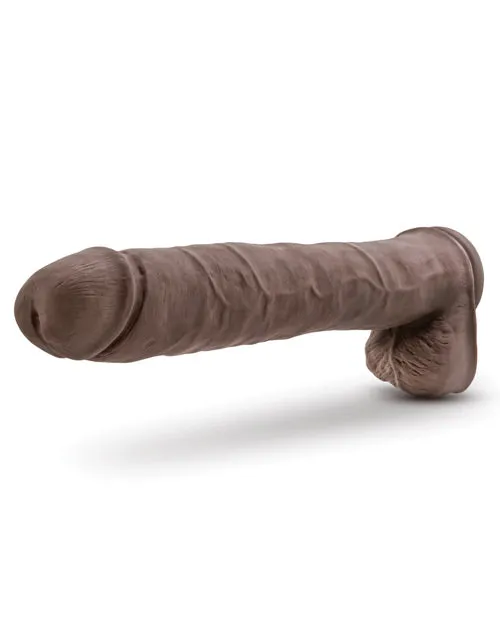 Blush Au Naturel Daddy 14 Sensa Feel Dual Density Dong Wsuction Cup Blush Dildos