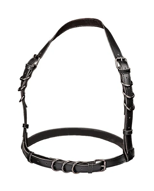 CalExotics Euphoria Collection Halter Buckle Harness Female Sex Toys