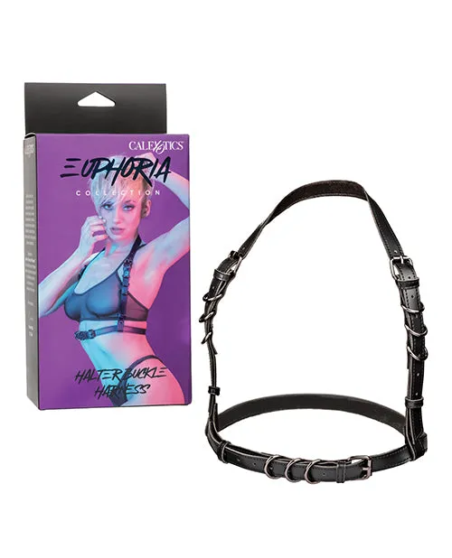 CalExotics Euphoria Collection Halter Buckle Harness Female Sex Toys