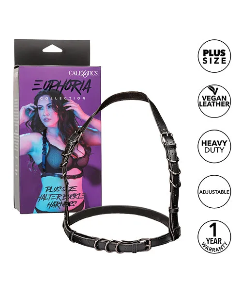 CalExotics Euphoria Collection Halter Buckle Harness Female Sex Toys