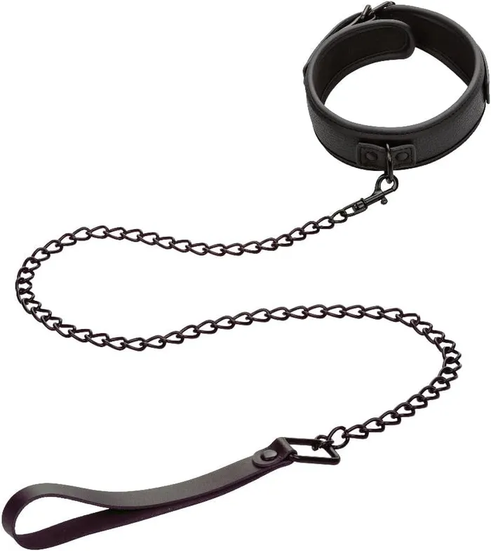 CalExotics Vibrators Nocturnal Collection Detachable Collar Leash