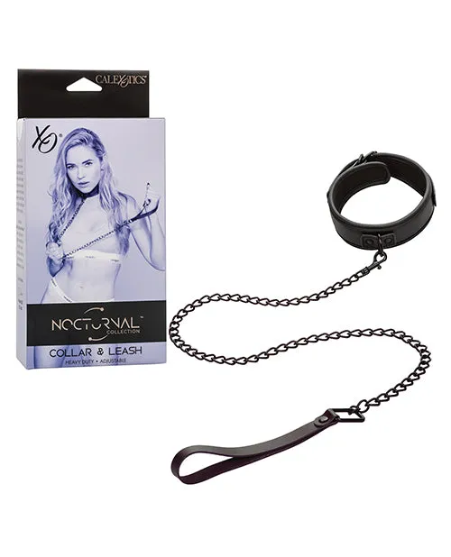 CalExotics Vibrators Nocturnal Collection Detachable Collar Leash