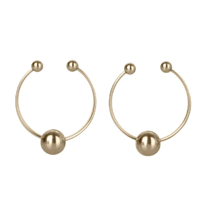 California Exotics Nipple Clitoral Toys NonPiercing Nipple Rings