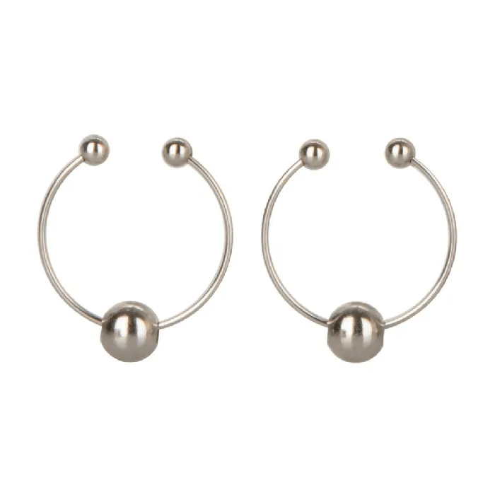 California Exotics Nipple Clitoral Toys NonPiercing Nipple Rings
